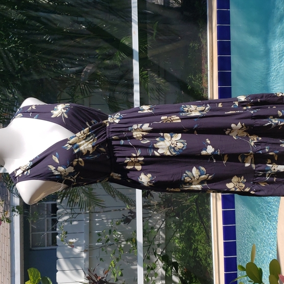 NWT Cynthia Rowley Faux Wrap Ruffle Dress - Picture 11 of 11